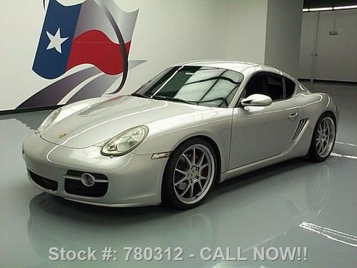 2006 porsche cayman s 6 spd nav htd leather 19's 56k mi texas direct auto