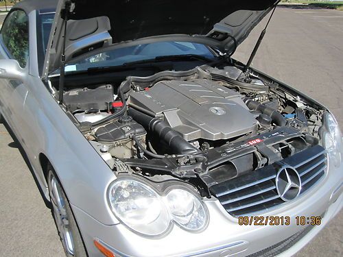 2005 CLK 55 AMG Convertible Silver with Charcoal trim, US $19,500.00, image 6