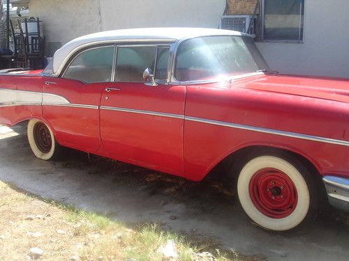 1957 chevy 210 hard top 4-door no post limited edition