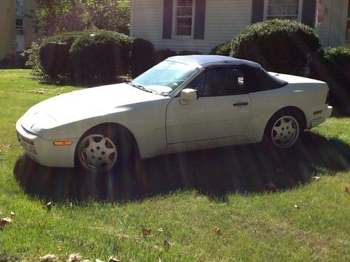 1991 porsche 944 s2 cabriolet convertible new timing belt and water pump &amp; top