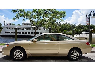 2002 toyota solara, leather, power seats, power window, fuel economy, 39k miles!