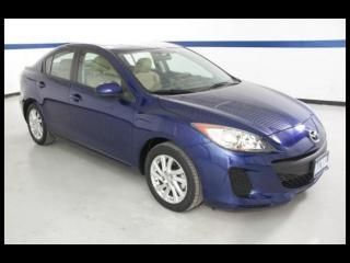 12 mazda mazda3 sedan auto touring cloth seats all power, we finance!