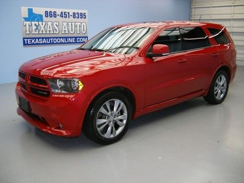 We finance!!!  2012 dodge durango r/t hemi roof nav tv heated seats texas auto