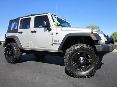 2007 jeep wrangler x unlimited four door 4x4 lifted suv~long travel suspension!