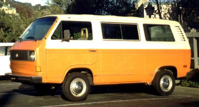 1981 volkswagen vanagon base standard passenger van 3-door 2.0l