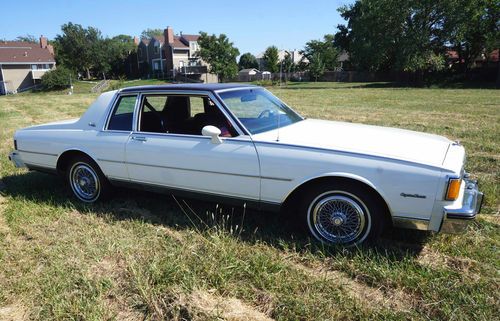 1985 chevrolet caprice l two door coupe with landau top