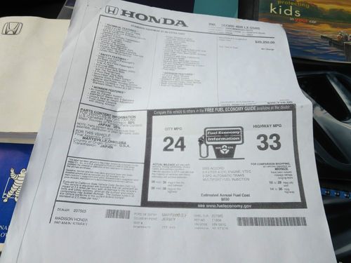 2003 Honda Accord LX 4 Door 4 Cyl Low Mileage Excellent Condition Runs Great, image 24