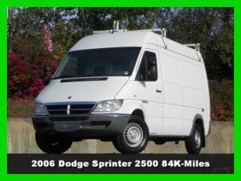 2006 dodge sprinter cargo van 2500hc high ceiling 2.7l mercedes diesel low miles