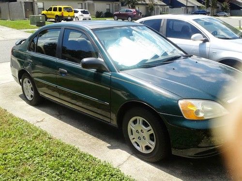 2001 honda civic dx sedan 4-door 1.7l