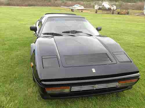 1987 Ferrari 328 GTS - black/black, image 6