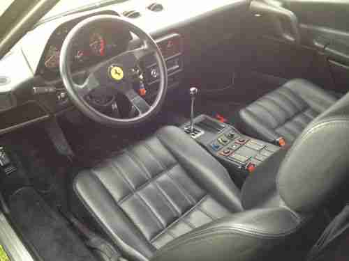 1987 Ferrari 328 GTS - black/black, image 8