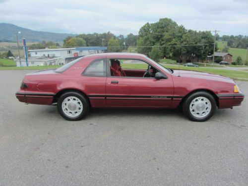 1987 Ford thunderbird turbo coupe fuel economy #10