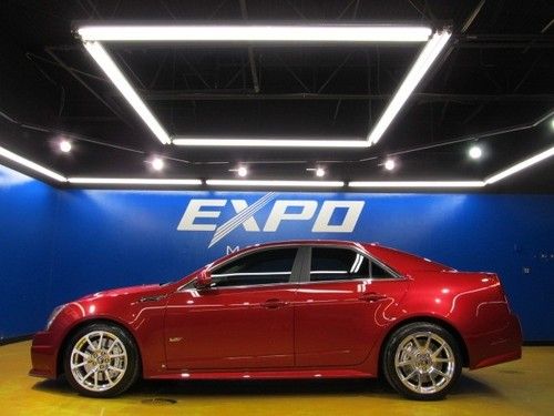 Cadillac cts v sedan  low miles 9k navigation recaro seats pano roof