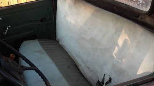 1936 Ford Pickup. Barn find stored in 1969. Rat Rod Hot Rod Bone stock #s match, image 14