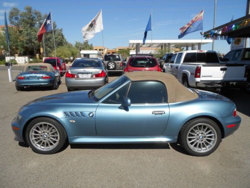 2001 bmw z3 roadster convertible 2-door 3.0l