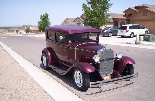 1931 ford model a  2 dr sedan street rod