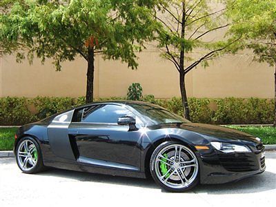 2012 audi r8 coupe r-tronic 8k miles