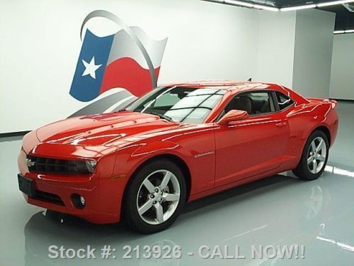 2010 chevy camaro 2lt htd leather paddle shift only 29k texas direct auto