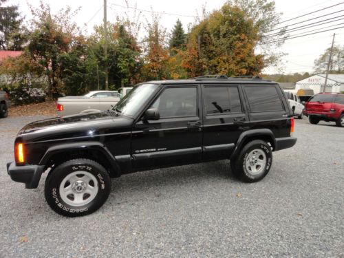 1999 jeep cherokee sport suv 4-door 4.0l automatic 4x4 4wd clean autocheck