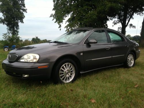 2002 mercury sable 67k miles splr moon cd chngr foglghts flrshftr alloys lthr