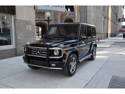 2010 mercedes benz g55 amg. black with black designo.