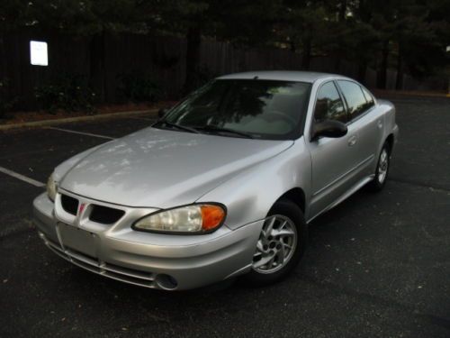 2004 pontiac grand am se,5 speed,cd,4 cylinder, great running car,no reserve!!!