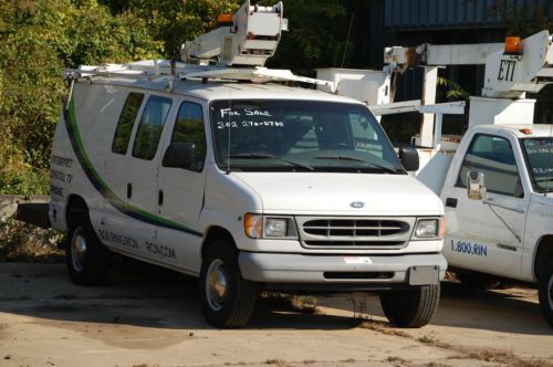 2001 ford e350 bucket truck