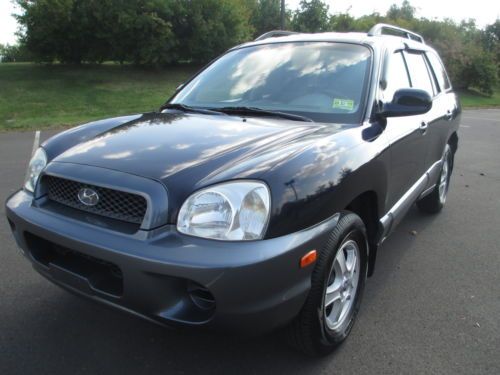 2004 hyundai sante fe gl drives excellent clean gas saver no reserve