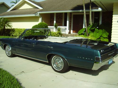 1965 pontiac lemans convertible