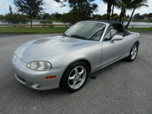 Gorgeous 2001 mazda miata mx-5 roadster, automatic, 96k miles, excellent, no res