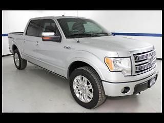 10 ford f150 crew cab platinum 4 wheel drive, loaded with nav and a sunroof!