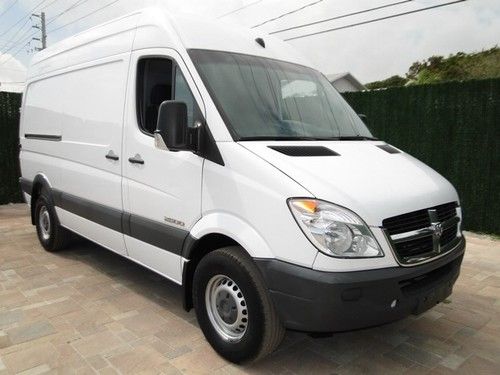 08 sprinter mercedes diesel super high ceiling shc work cargo van truck 144