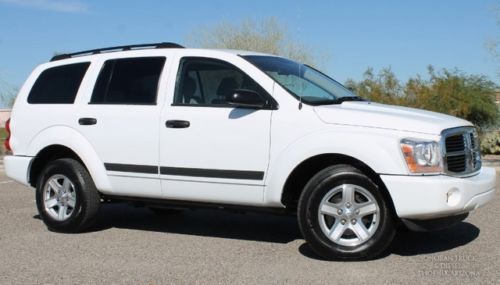 06 dodge durango 4wd 59k miles carfax dvd premium pkg slt new cond new tires az!