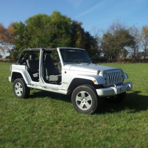 2007 jeep wrangler unlimited sahara sport utility 4-door 3.8l