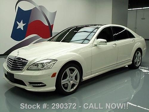 2010 mercedes-benz s550 sport p2 pano sunroof nav 16k!! texas direct auto