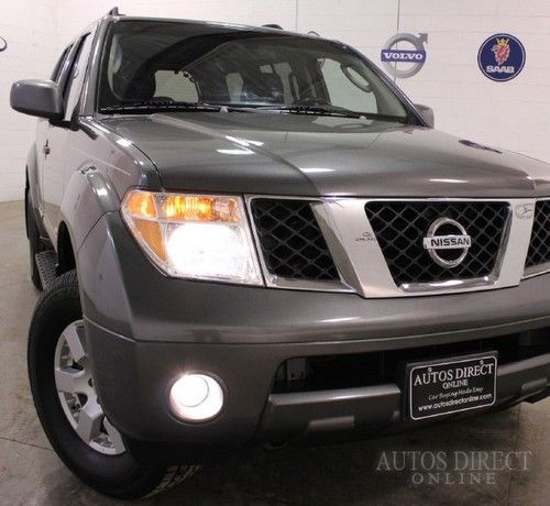 We finance 2005 nissan pathfinder se 4wd v6 clean carfax auto alloys 3rdrowseat