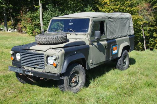 1985 land rover defender 110 lhd ex-mod 2.5 diesel