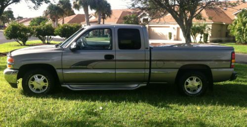 2001 gmc sierra 1500 sle 2 wheel drive extended cab pickup