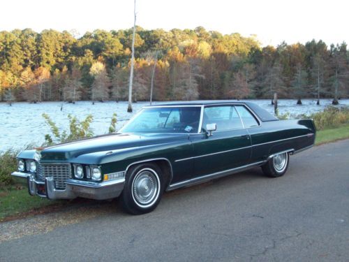 1972 coupe deville,44,180 original miles,new tires,muffler,super sharp b/c paint