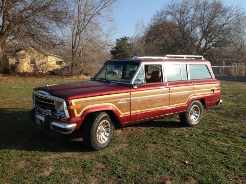 1986 jeep grand wagoneer base sport utility 4-door 5.9l