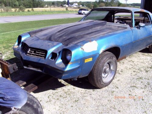 1979 chevrolet berlinetta camaro  restoration project street rod