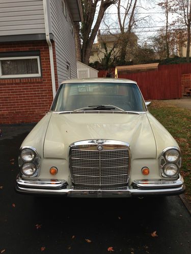 1969 mercedes benz 280 se runs