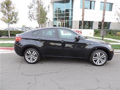 2012 bmw x6 m series x6m / black on black / low miles / california car