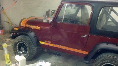 Jeep cj 7 renegade 4x4 striaght 6 258