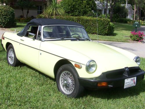 Florida mgb low reserve-all original 100% rust free always