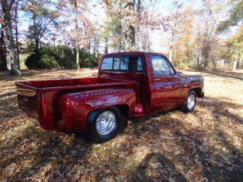 1976 chevy c-10 stepside pick-up custom street rod tubbed