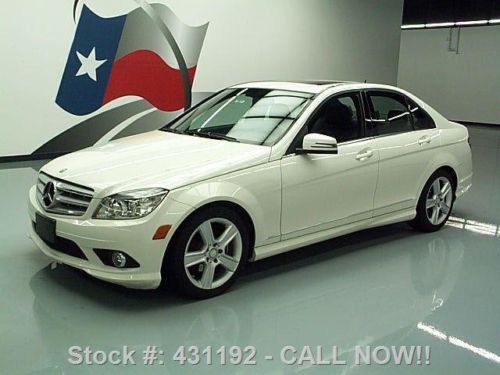 2010 mercedes-benz c300 sport p1 htd seats sunroof 70k texas direct auto