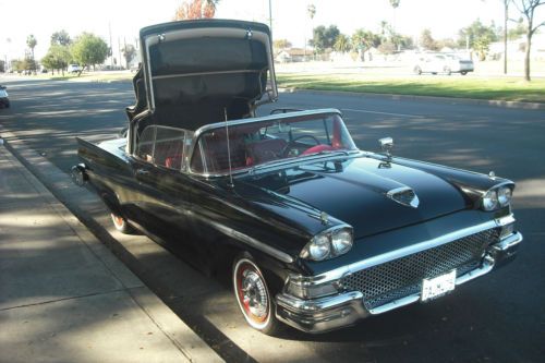 1958 ford fairlane 500 convertible sunliner