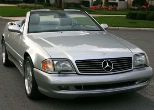 Florida two owner rocketship- 2000 mercedes sl500 convertible - 55k miles