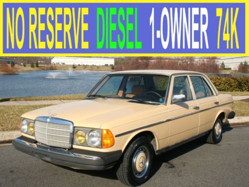 No reserve 74k diesel classic w123 240d 190d 300d 300cd 81 83 84 85 95 94 93 92